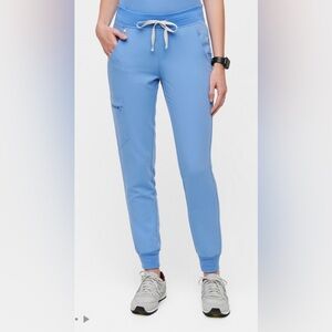 Figs Zamora Ceil Blue Jogger Scrub Pants